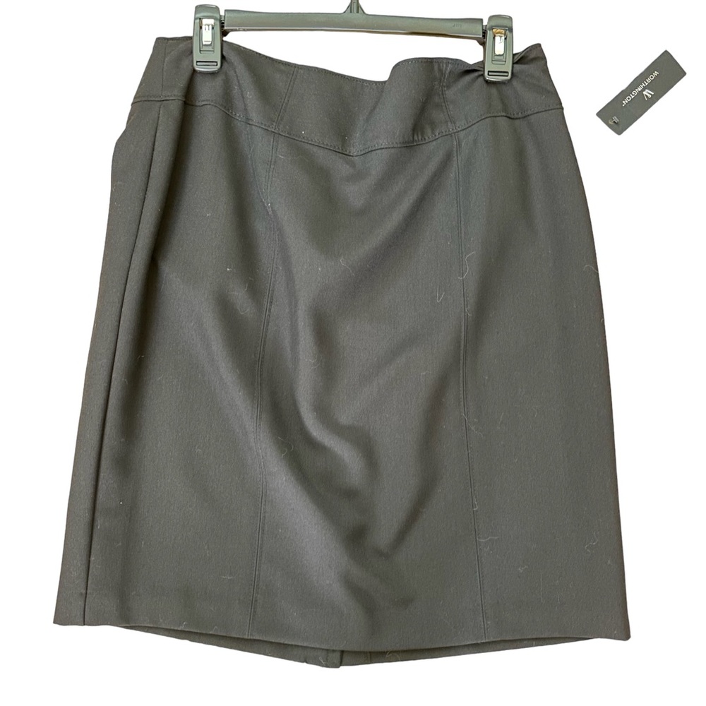 Worthington Black Pencil Skirt Size 12